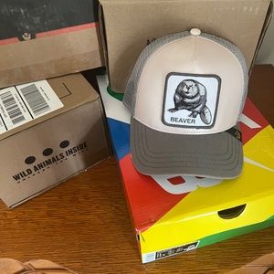 Goorin bros leather beaver hat